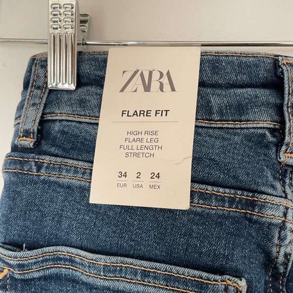 Zara fit and flare denim - Picture 8 of 10